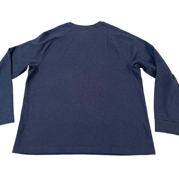 Duluth Trading Co. Thermal Shirt Men's Size XL Gray Long Sleeve Waffle Knit - Picture 5 of 5